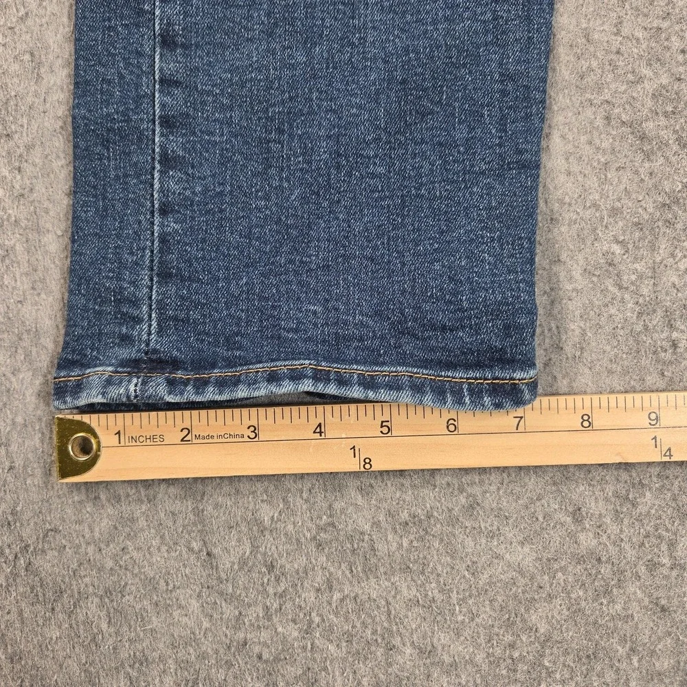 Levi's 501 Jeans Mens 29x28 (tag 29x30) Blue Wash Straight Denim Button Fly
